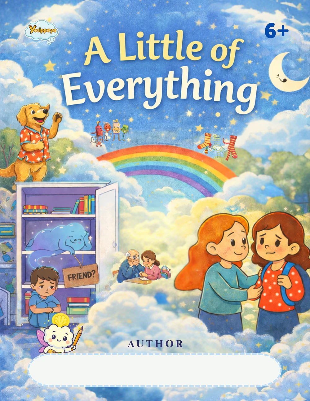 A Little of Everything, a Yosippaya story prompt book cover